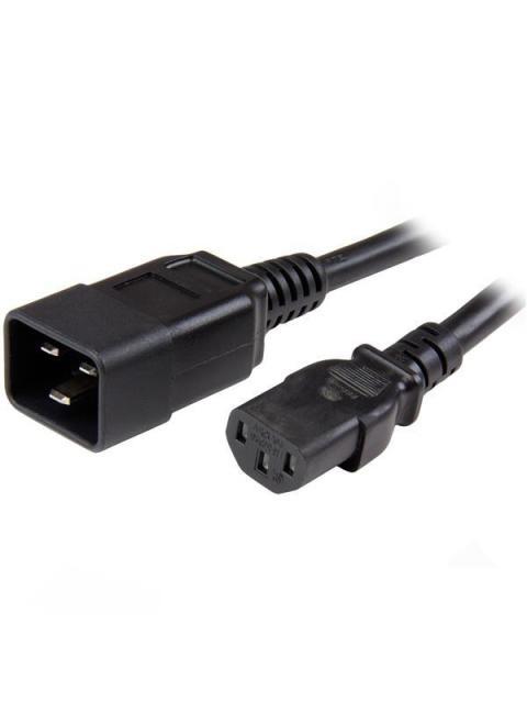 STARTECH CABLE DE PODER C13 MACHO - C20 HEMBRA 91 CM NEGRO