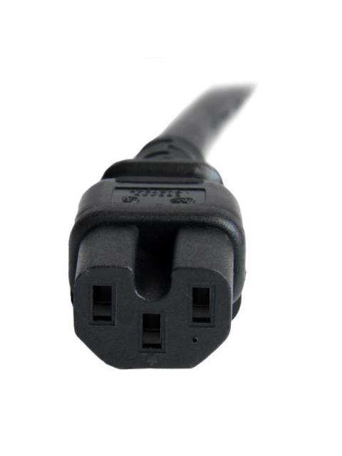 STARTECH CABLE DE PODER C14 - C15 1.8 METROS NEGRO - Imagen 6