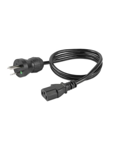 STARTECH CABLE DE PODER NEMA 5-15P MACHO - C13 ACOPLADOR HEMBRA 90CM NEGRO - Imagen 2