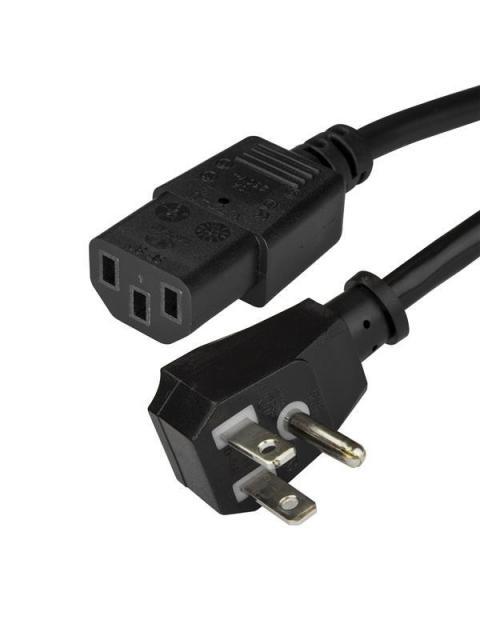 STARTECH CABLE DE PODER NEMA 5-15P MACHO - C13 COUPLER HEMBRA 4.6 METROS NEGRO