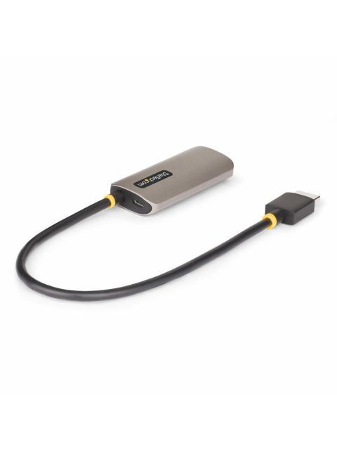 STARTECH CABLE DISPLAYPORT 1.4 HEMBRA - HDMI 2.1 MACHO FULL HD 120HZ 31 CM NEGRO-PLATA - Imagen 2