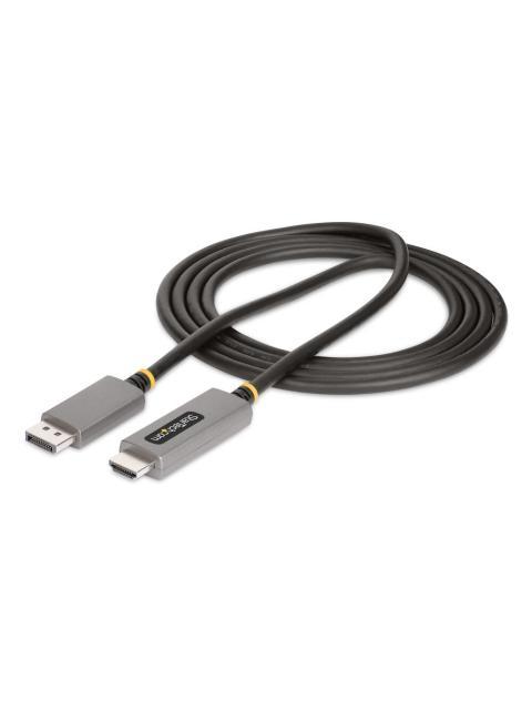 STARTECH  CABLE DISPLAYPORT 1.4 MACHO - HDMI 2.1 MACHO 144HZ 2 METROS NEGRO-GRIS - Imagen 6
