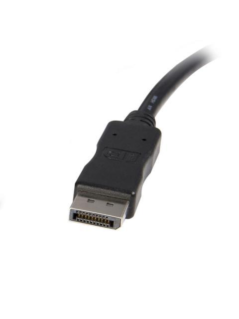 STARTECH CABLE DISPLAYPORT 1.2 MACHO - DVI-D MACHO 1080P 1.8 METROS NEGRO - Imagen 9