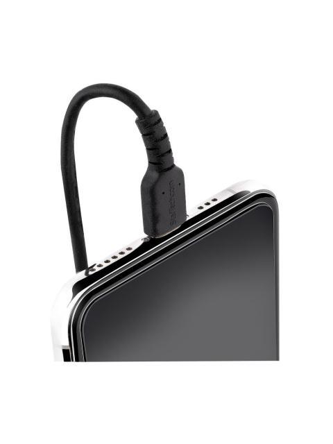STARTECH CABLE ESPIRAL LIGHTNING MACHO - USB A MACHO 50CM NEGRO - Imagen 6