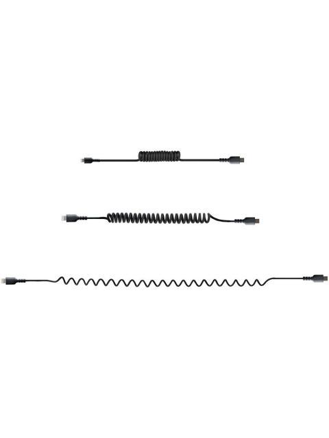 STARTECH CABLE ESPIRAL LIGHTNING MACHO - USB-C MACHO 50CM NEGRO - Imagen 4