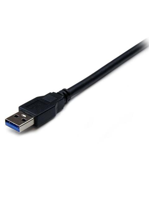 STARTECH CABLE EXTENSOR USB MACHO - USB HEMBRA 2 METROS NEGRO - Imagen 2
