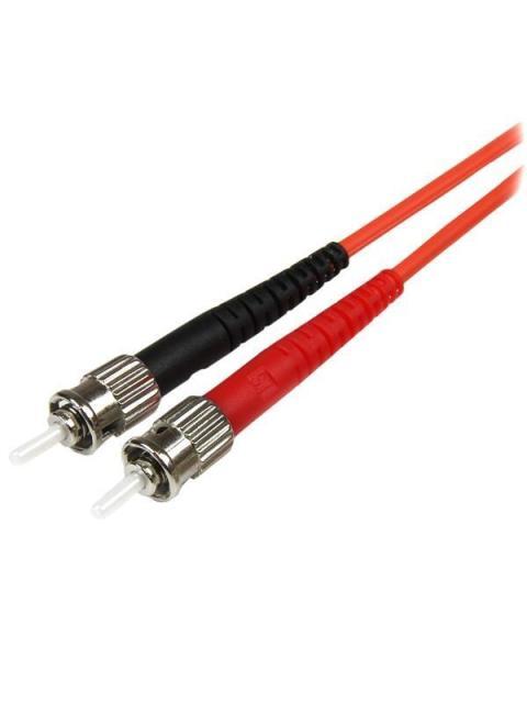 STARTECH  CABLE FIBRA OPTICA LC MACHO - ST MACHO 50-125 5 METROS ROJO - Imagen 5