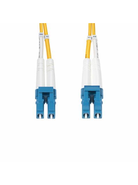 STARTECH CABLE FIBRA OPTICA MONOMODO OS2 LC MACHO - LC MACHO NUCLEO 9?M CUBIERTA 125?M 10 METROS AMARILLO - Imagen 4