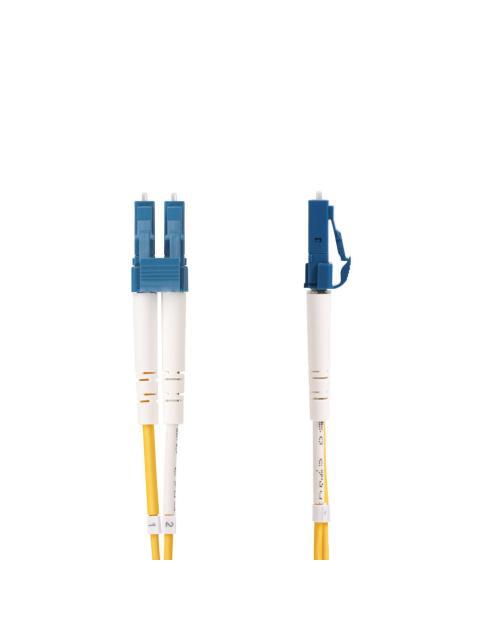 STARTECH  CABLE FIBRA OPTICA MONOMODO OS2 LC MACHO - SC MACHO NUCLEO 9?M CUBIERTA 125?M 1 METRO AMARILLO - Imagen 3