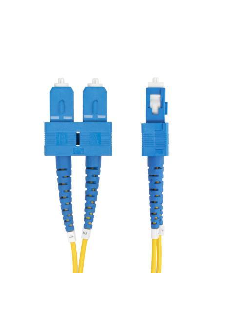 STARTECH CABLE FIBRA OPTICA MONOMODO OS2 SC MACHO - SC MACHO NUCLEO 9?M CUBIERTA 125?M 30 METROS AMARILLO - Imagen 2