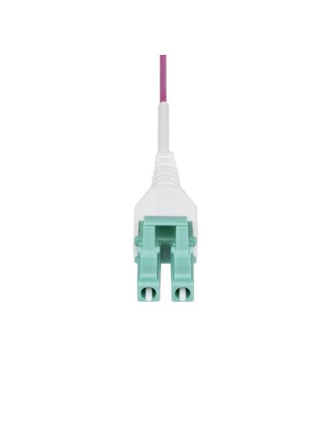STARTECH  CABLE FIBRA OPTICA MULTIMODO OM4 LC MACHO - LC MACHO NUCLEO 50?M CUBIERTA 125?M 1 METRO MULTICOLOR - Imagen 4