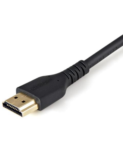 STARTECH CABLE HDMI 2.0 MACHO - HDMI 2.0 MACHO TORNILLO DE SEGURIDAD 4K 60HZ 2 METROS NEGRO - Imagen 4
