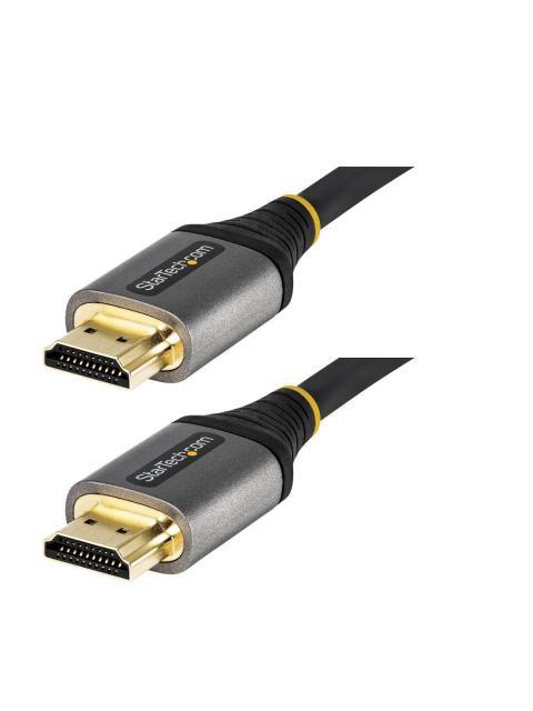 STARTECH CABLE HDMI A 2.1 ULTRA ALTA VELOCIDAD MACHO - HDMI A 2.1 MACHO 8K 120HZ 5 METROS GRIS-NEGRO