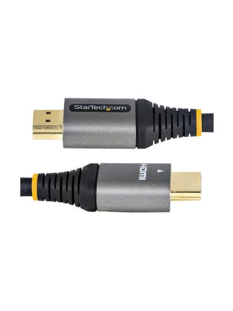 STARTECH CABLE HDMI DE ULTRA ALTA VELOCIDAD HDMI 2.1 MACHO - HDMI 2.1 MACHO 8K 60HZ 50CM NEGRO-GRIS - Imagen 3