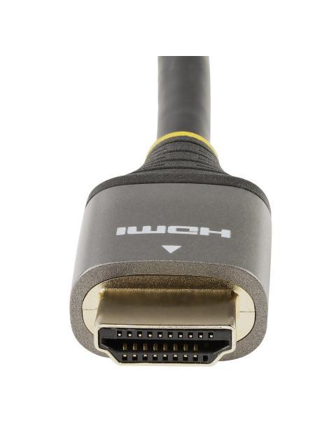 STARTECH CABLE HDMI DE ULTRA ALTA VELOCIDAD HDMI 2.1 MACHO - HDMI 2.1 MACHO 8K 60HZ 50CM NEGRO-GRIS - Imagen 4