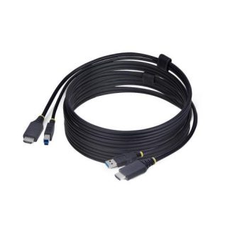 STARTECH  CABLE KVM HU12210 HDMI-USB-A MACHO - HDMI-USB-B MACHO 3 METROS