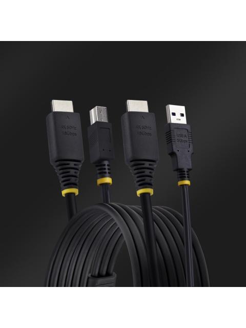 STARTECH CABLE KVM HU12210 HDMI-USB-A MACHO - HDMI-USB-B MACHO 3 METROS - Imagen 5
