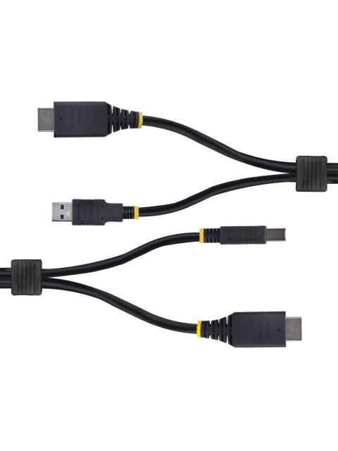 STARTECH CABLE KVM HU1226 HDMI-USB-A MACHO - HDMI-USB-B MACHO 1.8 METROS - Imagen 3