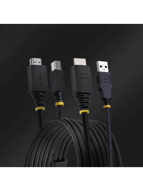 STARTECH CABLE KVM HU1226 HDMI-USB-A MACHO - HDMI-USB-B MACHO 1.8 METROS - Imagen 5
