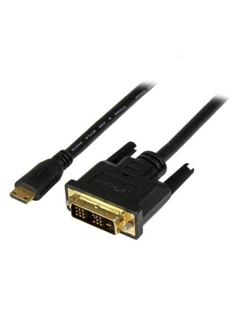 STARTECH CABLE MINI HDMI - DVI-D 2 METROS NEGRO