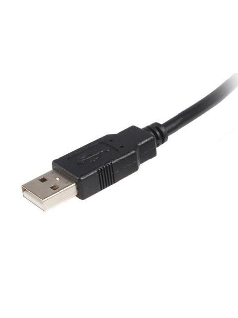 STARTECH CABLE PARA IMPRESORA USB A MACHO - USB B MACHO 5 METROS NEGRO - Imagen 2