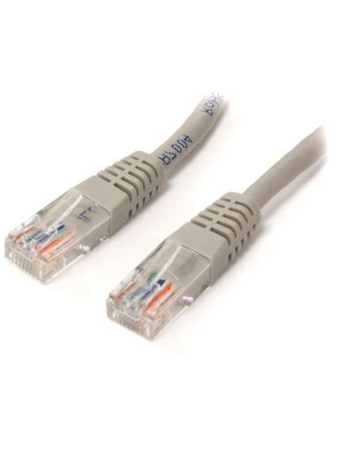 STARTECH CABLE PATCH CAT5E UTP MOLDEADO RJ-45 MACHO - RJ-45 MACHO 2.1 METROS GRIS
