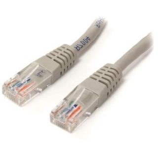 STARTECH CABLE PATCH CAT5E UTP MOLDEADO RJ-45 MACHO - RJ-45 MACHO 2.1 METROS GRIS