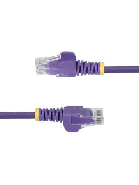 STARTECH  CABLE PATCH CAT6 UTP BLINDADO RJ-45 MACHO - RJ-45 MACHO 10 METROS MORADO - Imagen 3