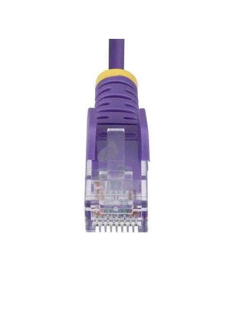 STARTECH  CABLE PATCH CAT6 UTP BLINDADO RJ-45 MACHO - RJ-45 MACHO 10 METROS MORADO - Imagen 4
