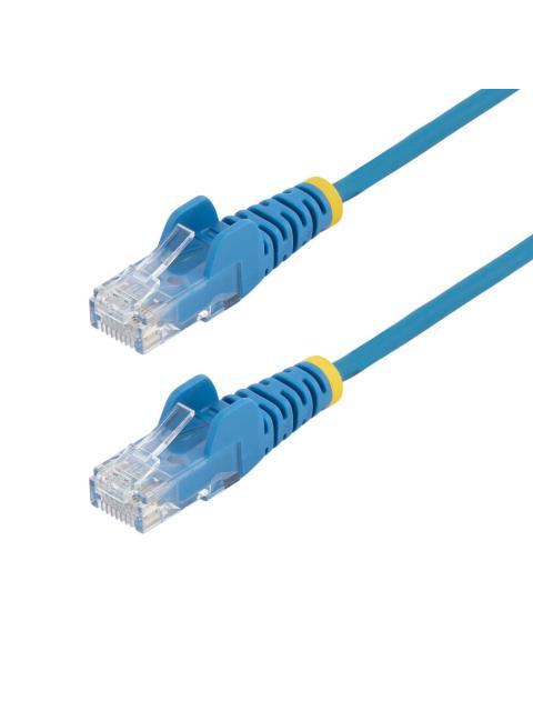 STARTECH  CABLE PATCH CAT6 UTP BLINDADO RJ-45 MACHO - RJ-45 MACHO 15 METROS AZUL