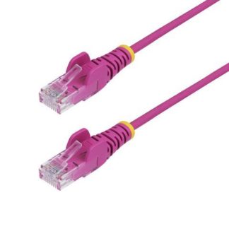 STARTECH  CABLE PATCH CAT6 UTP BLINDADO RJ-45 MACHO - RJ-45 MACHO 15 METROS ROSA