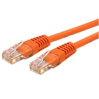 STARTECH CABLE PATCH CAT6 UTP MOLDEADO RJ-45 MACHO - RJ-45 MACHO 4.5 METROS NARANJA