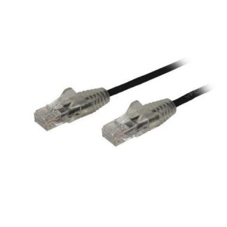 STARTECH  CABLE PATCH CAT6 UTP SIN ENGANCHES RJ-45 MACHO - RJ-45 MACHO 1.8 METROS NEGRO