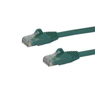 STARTECH  CABLE PATCH CAT6 UTP SIN ENGANCHES RJ-45 MACHO - RJ-45 MACHO 30CM VERDE
