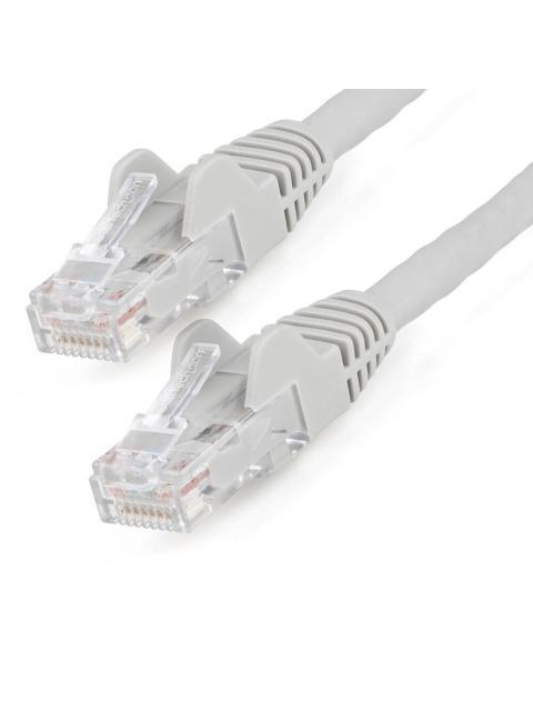 STARTECH CABLE PATCH CAT6 UTP SIN ENGANCHES RJ-45 MACHO - RJ-45 MACHO 3 METROS GRIS