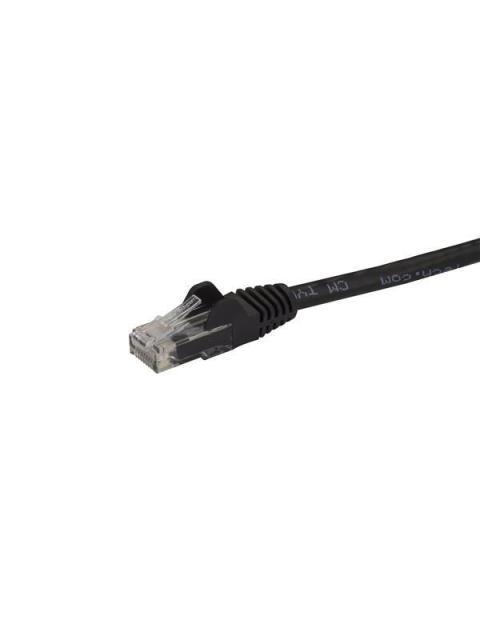 STARTECH CABLE PATCH CAT6 UTP SIN ENGANCHES RJ-45 MACHO - RJ-45 MACHO 3 METROS NEGRO