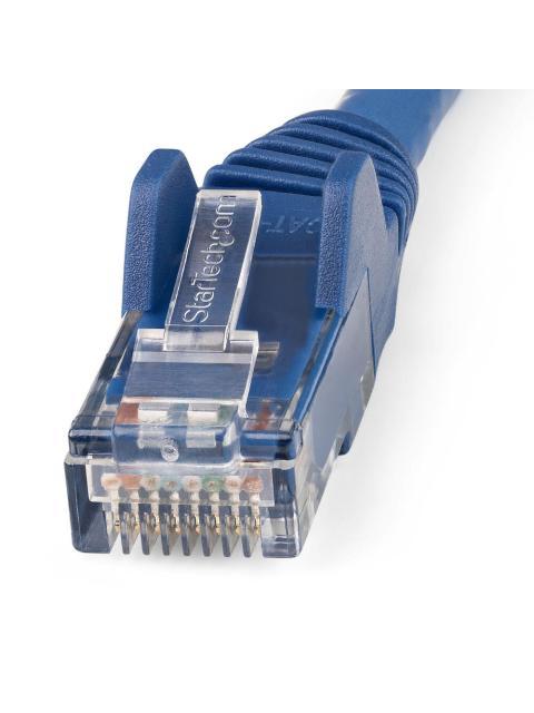 STARTECH CABLE PATCH CAT6 UTP SIN ENGANCHES RJ-45 MACHO - RJ-45 MACHO 7 METROS AZUL - Imagen 2