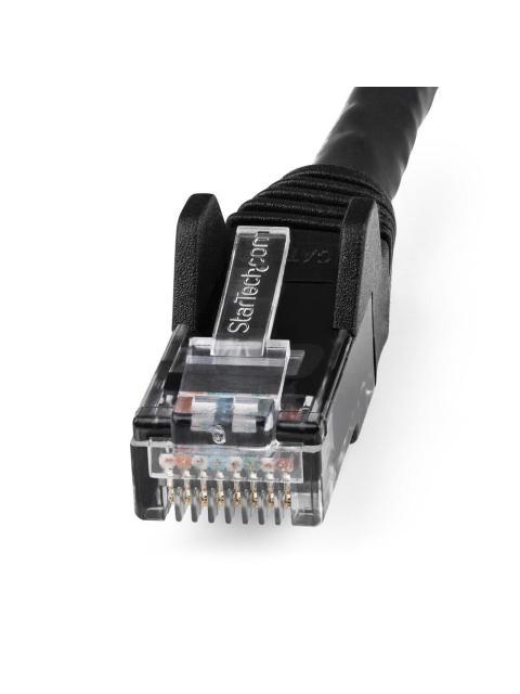 STARTECH CABLE PATCH CAT6 UTP SIN ENGANCHES RJ-45 MACHO - RJ-45 MACHO 7 METROS NEGRO - Imagen 2