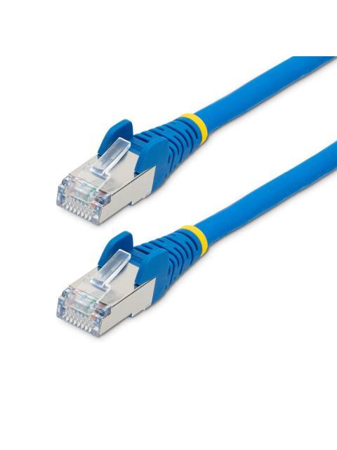 STARTECH  CABLE PATCH CAT6A S-FTP BLINDADO RJ-45 MACHO - RJ-45 MACHO 4.6 METROS AZUL