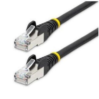 STARTECH  CABLE PATCH CAT6A S-FTP BLINDADO RJ-45 MACHO - RJ-45 MACHO 6.1 METROS NEGRO
