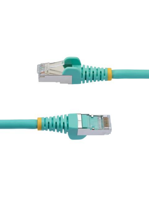 STARTECH CABLE PATCH CAT6A S-FTP RJ-45 MACHO - RJ-45 MACHO 4.5 METROS AGUAMARINA - Imagen 3