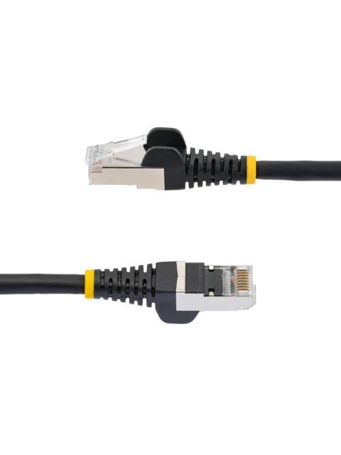 STARTECH CABLE PATCH CAT6A S-FTP BLINDADO SIN ENGANCHES RJ-45 MACHO - RJ-45 MACHO 1.8 METROS NEGRO - Imagen 3