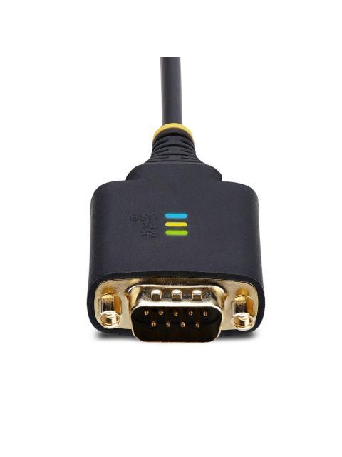 STARTECH  CABLE SERIAL USB A MACHO - 2X DB9 MACHO 4 METROS NEGRO - Imagen 2