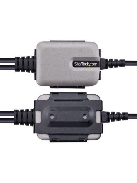 STARTECH  CABLE SERIAL USB A MACHO - 2X DB9 MACHO 4 METROS NEGRO - Imagen 7