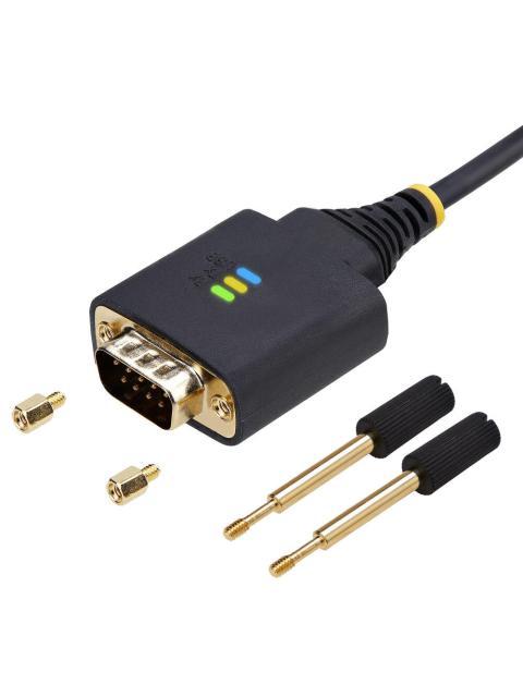 STARTECH  CABLE SERIAL USB A MACHO - 2X DB9 MACHO 4 METROS NEGRO - Imagen 8