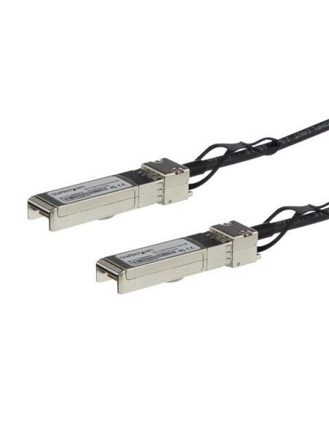 STARTECH CABLE SFP+ MACHO - SFP+ MACHO 6 METROS NEGRO