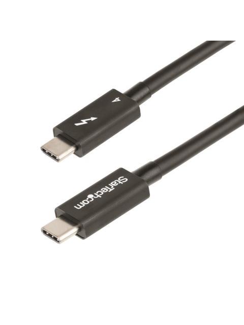 STARTECH CABLE THUNDERBOLT 4 MACHO - THUNDERBOLT 4 MACHO 40 GBIT-S 1 METRO NEGRO