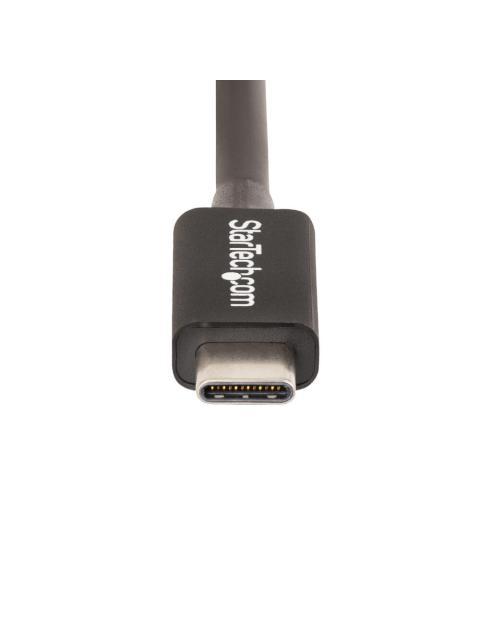 STARTECH CABLE THUNDERBOLT 4 MACHO - THUNDERBOLT 4 MACHO 40 GBIT-S 1 METRO NEGRO - Imagen 4