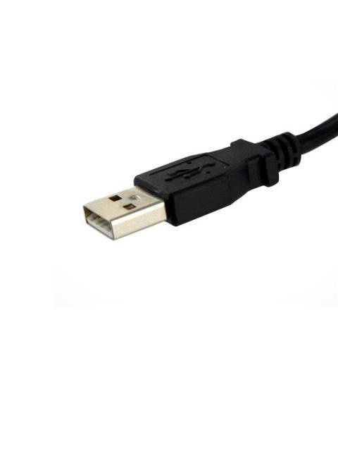 STARTECH CABLE USB 2.0 USB A MACHO - USB A HEMBRA 30CM NEGRO - Imagen 5