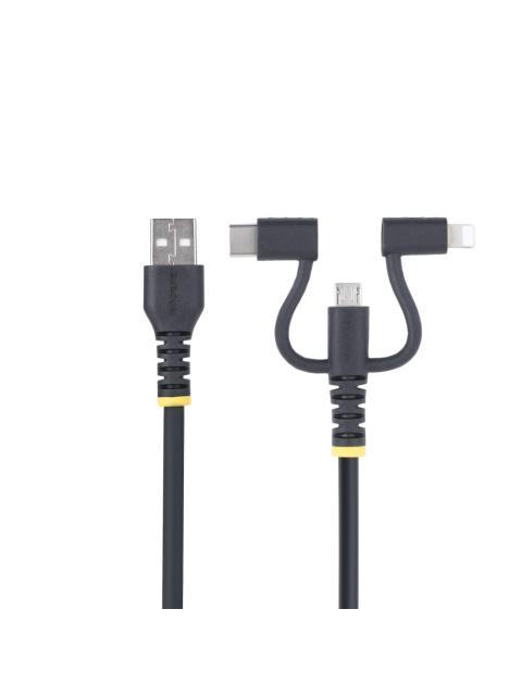 STARTECH CABLE USB-A MACHO - MICRO-USB B MACHO 1 METRO - Imagen 2